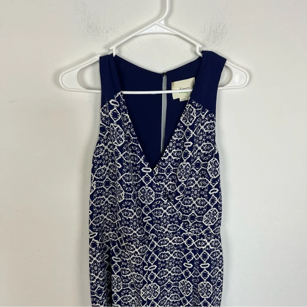 Anthropologie Elevenses Arabesque Jumpsuit